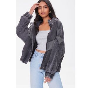 3 for $25💙Moto Style Denim Jacket